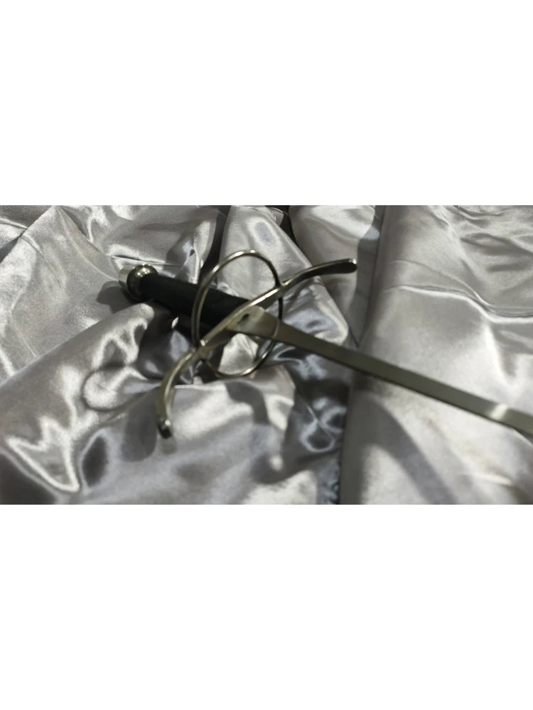 perfect-hand-feel-double-ring-knife-blocking-practice-sword-high-performance-to-cost-ratio-for-fencing-training-unisex