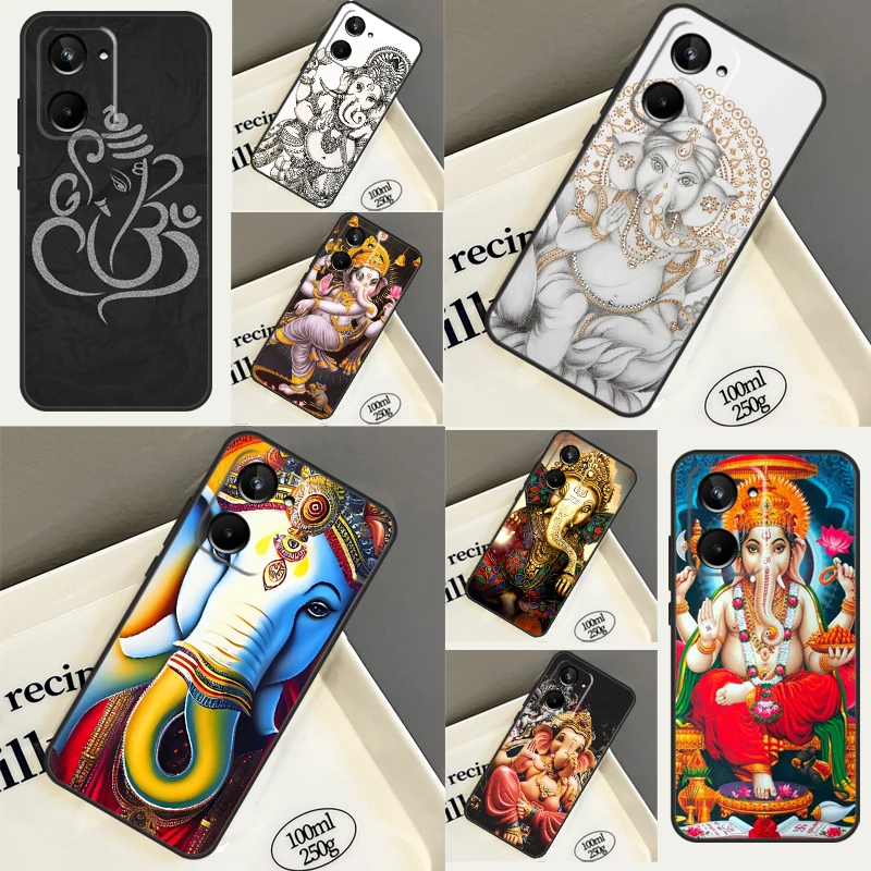 Ganesh Elephant God For Realme 8 9 10 Pro Plus GT Neo 5 3 3T 2T C21Y C25Y C31 C25 C30 C21 C11 C35 C55 C33 Case