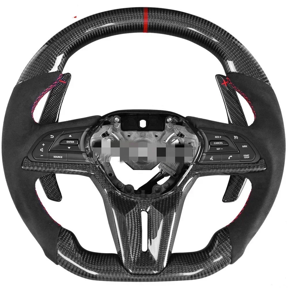 

A для Nissan GTR 2016-2020 рулевое колесо из углеродного волокна