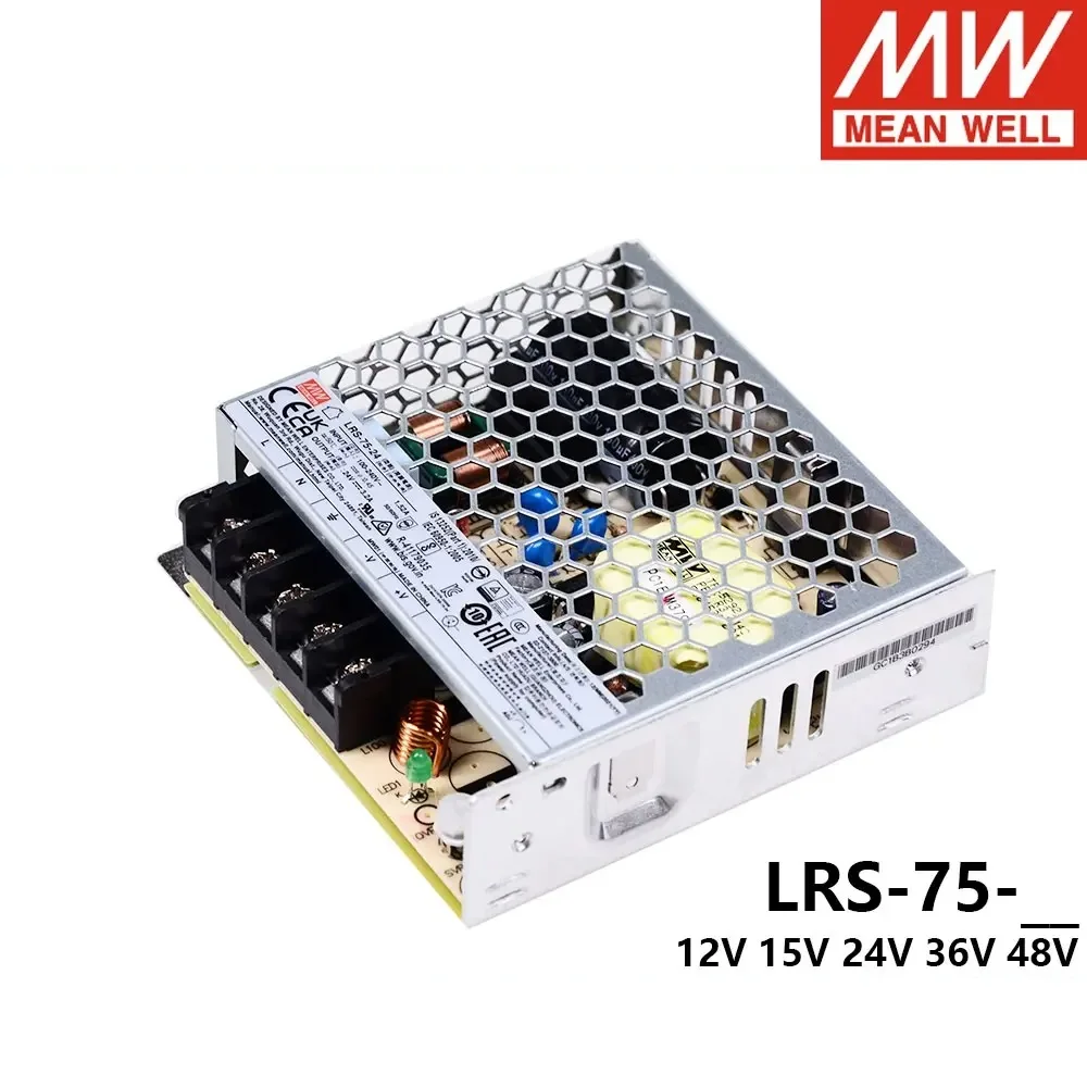 ويان ويل LRS-75 سلسلة LRS-75-5 LRS-75-12 LRS-75-15 LRS-75-24 LRS-75-36 LRS-75-48 75W LRS-75 LRS #2