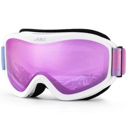 MAXJULI Ski Goggles,Winter Snow Sports with Anti-fog Double Lens ski mask glasses skiing men women snow goggles