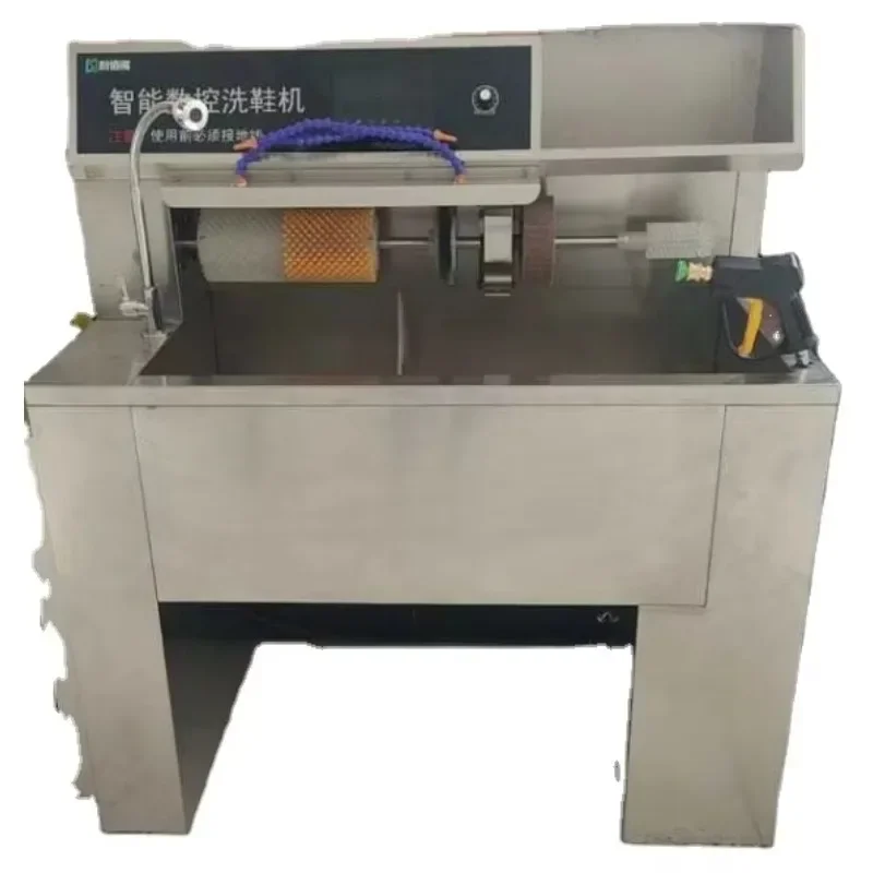 

【Factory】Automatic Electric Shoes Washing Machine Stainless Steel Sterilizing and Portable Shoe Polishing Machine Cleaning Equip
