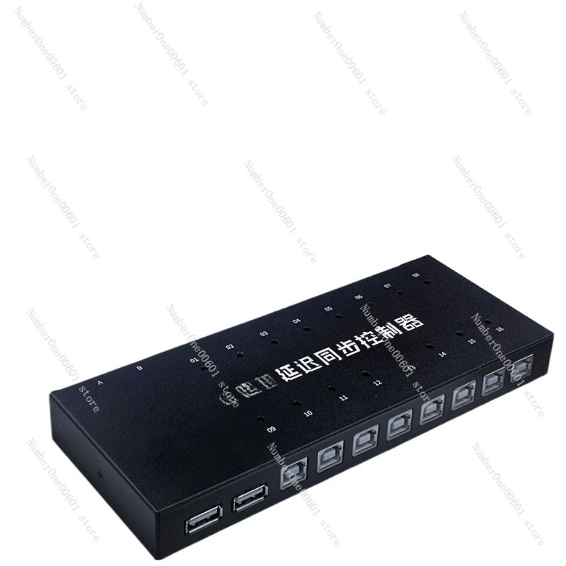 Game Shield Synchronizer for  8-Port 16 Port Set Delay Time New KVM Switcher Game Brick Moving Mobile Control