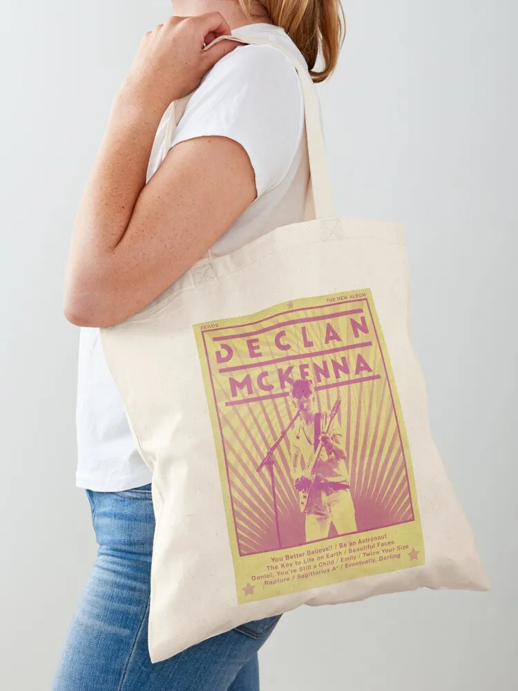 

Declan McKenna Tote Bag Shopper handbag Large bags for women shopping cart bags shopper bags