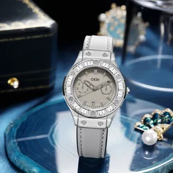 Luxury Lady Watch Fashion Moranti Grey Quartz Watches 3 Bar Waterproof Women Watch Exquisite Business Clock Relojes Automatic