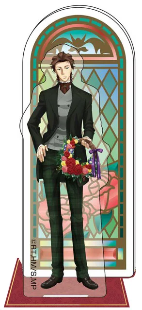 Anime Fans Gifts Moriarty the Patriot Louis James HD Figures Double insertion Acrylic Stand Desktop Ornament Series About15+15cm