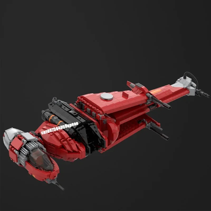 Nieuwe 1427 Stuks Beroemde Ster Battle Film Moc Blade Wing B-Wing Fighter Model Diy Creatieve Ideeën Kid Speelgoed verjaardagscadeau Aangepaste Puzzel