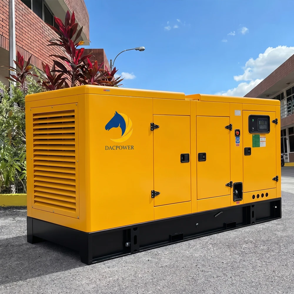 Customized 40kVA 48KW Silent Diesel Generator Price Canopy Type 50HZ 3 Phase Electric Genset For Hotel Backup Electricity Genera