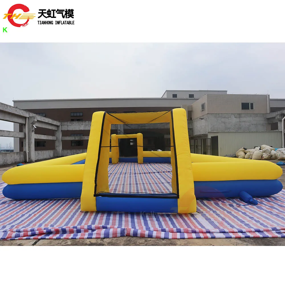 Arène de Football gonflable 15x8m, livraison rapide, arène de Football, terrain de Football gonflable, jeu de Sport à vendre
