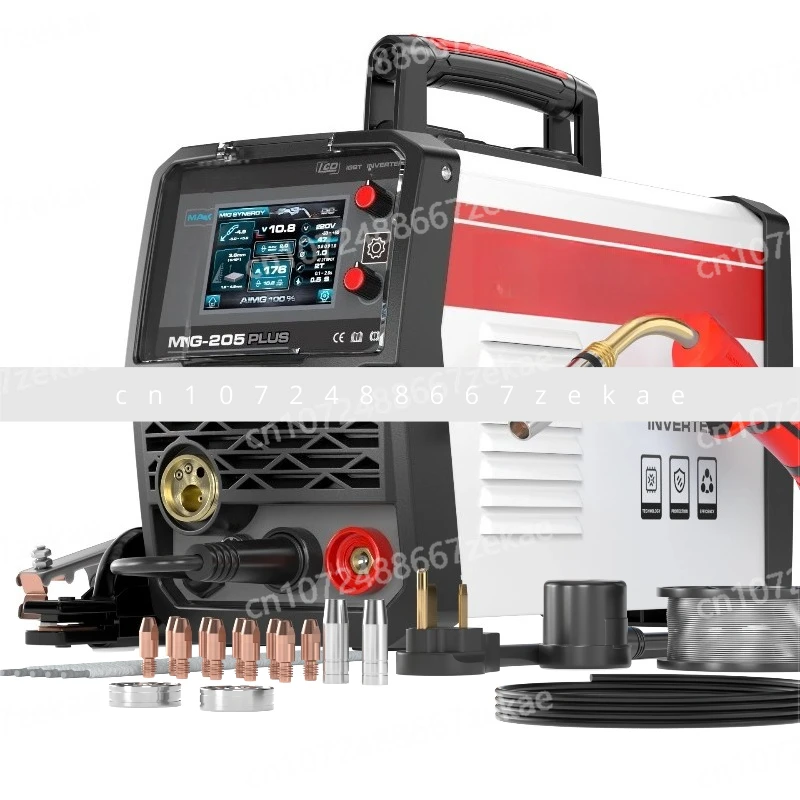 

LCD MIG-270 MIG АЛЮМИНИЙ MIG MMA LIFT TIG Сварочный аппарат для катушек