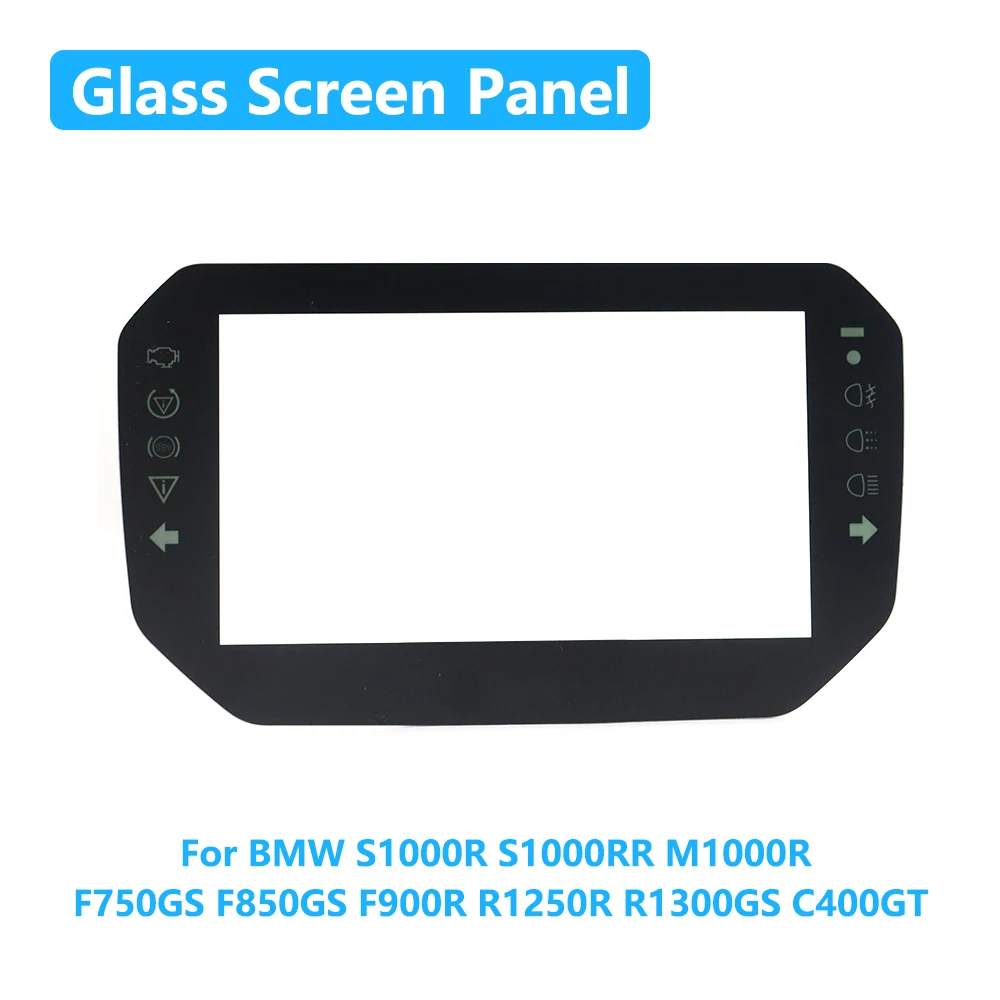 

For BMW S1000R S1000RR M1000R F750GS F850GS F900R R1250R R1300GS C400GT Motorcycle LCD Front Glass Screen Outer Panel TFT