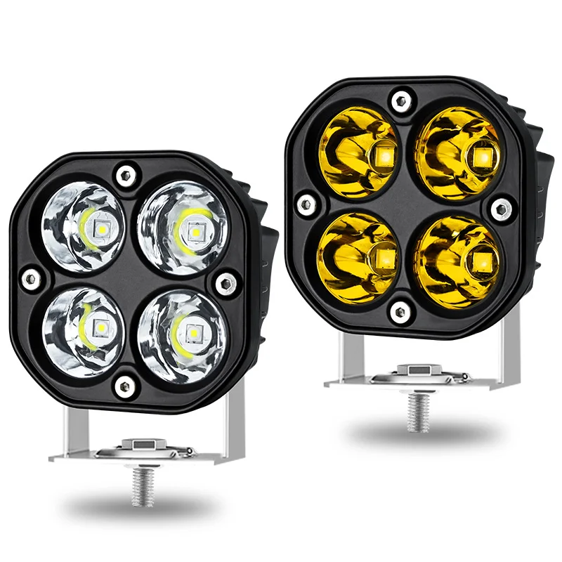 AliExpress NONE 3 Inch LED Work Spotlights 12V 24V Headlights For Motorcycles Flood LED Bar Fog Light DRL For Car Truck 4x4 Off Road ATV E-bike