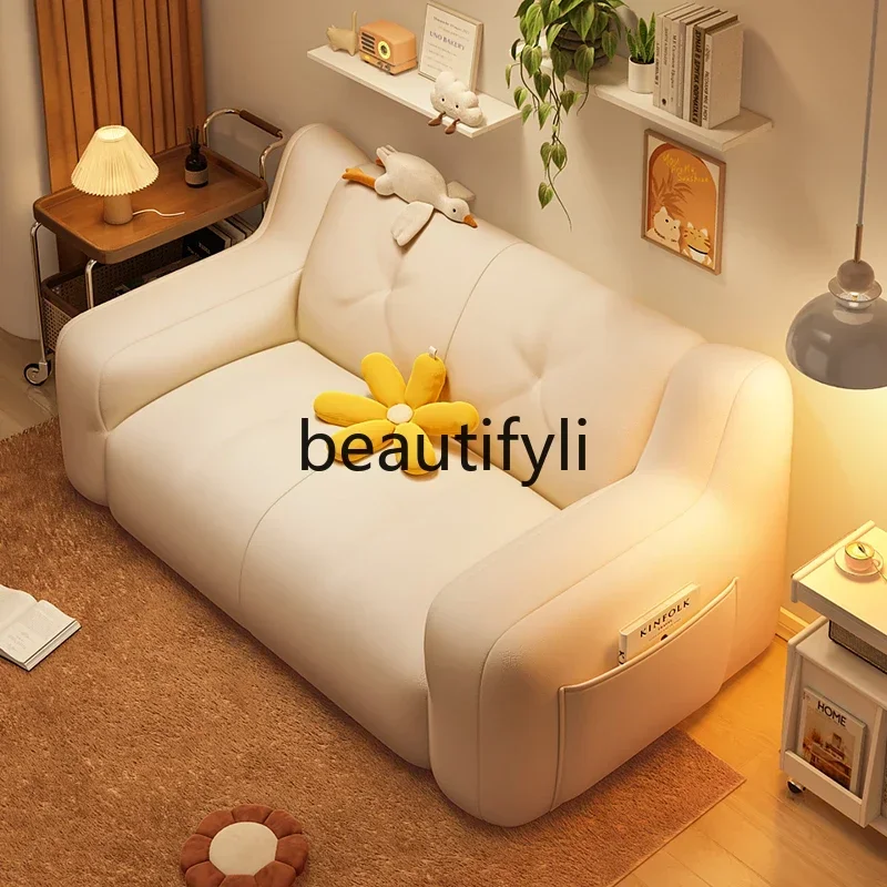 

SS Lazy sofa can lie down and sleep bean bag balcony leisure recliner tatami small sofa small apartment double use