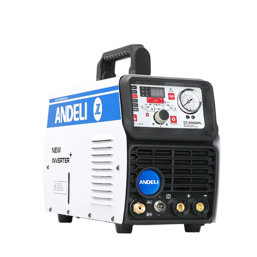 

ANDELI Multi-Function Welding Machine TIG/Plasma CUT/MMA 3 in 1 Welder DC TIG Welding Aluminium 220V