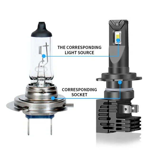 Super Bright R8 Pro Led Fog Light Headlight Bulb H1 H3 H7 H11 H13 9005 9006 H8 9012 H4 Halogen Bulb Led Canbus Led Car Light