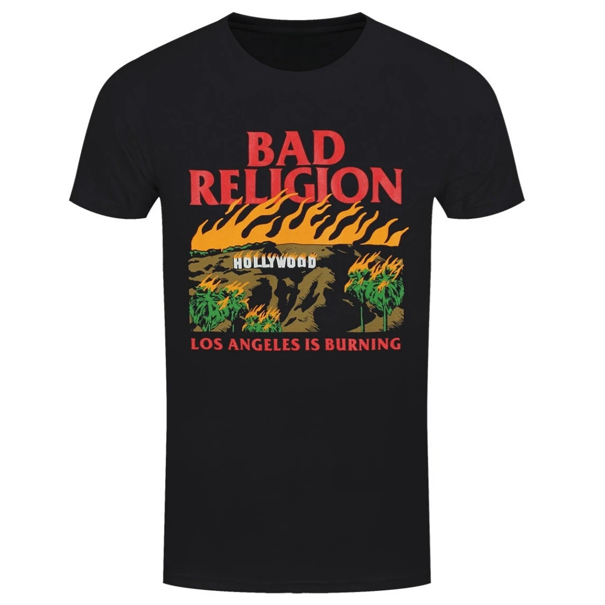 Bad Religion Graphic Cotton T-shirt Unisex Summer Short Sleeve Fashion Brand Tee Luxury Casual Vintage Tees