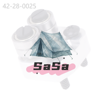 Silver Metal Rear Guide Roller Kit 42-28-0025 for Band Saw Compatible with 2729-20 6232-20 6238-20 Deep Cut AC/DC Bandsaw