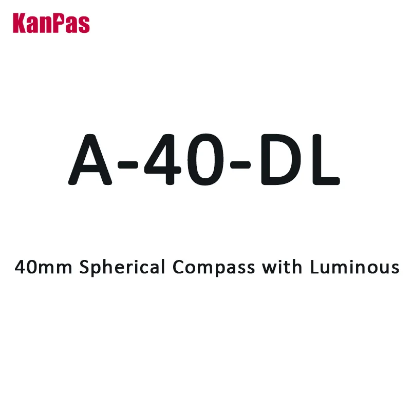 بوصلة كروية متينة من KanPas، مضيئة متوفرة / A-40-B & A-40-DL #1