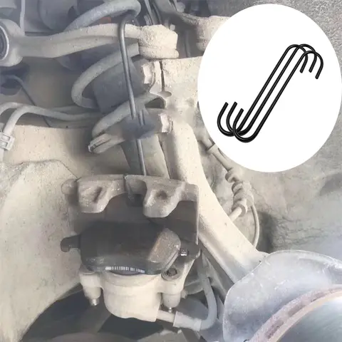 자동차 서스펜션 디스크 서비스 브레이크 켈리퍼 행어 S 후크 도구, 압축 피스톤 브레이크 디스크 유지 보수 도구 자동차 서스펜션 디스크 서비스 브레이크 켈리퍼 행어 S 후크 도구, 압축 피스톤 브레이크 디스크 유지 보수 도구