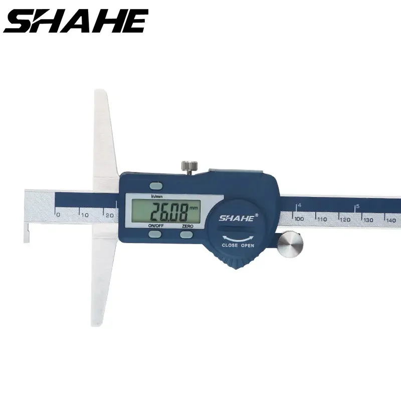 

SHAHE Single Hook Depth Vernier Caliper Stainless Steel Digital Caliper Measuring Tools