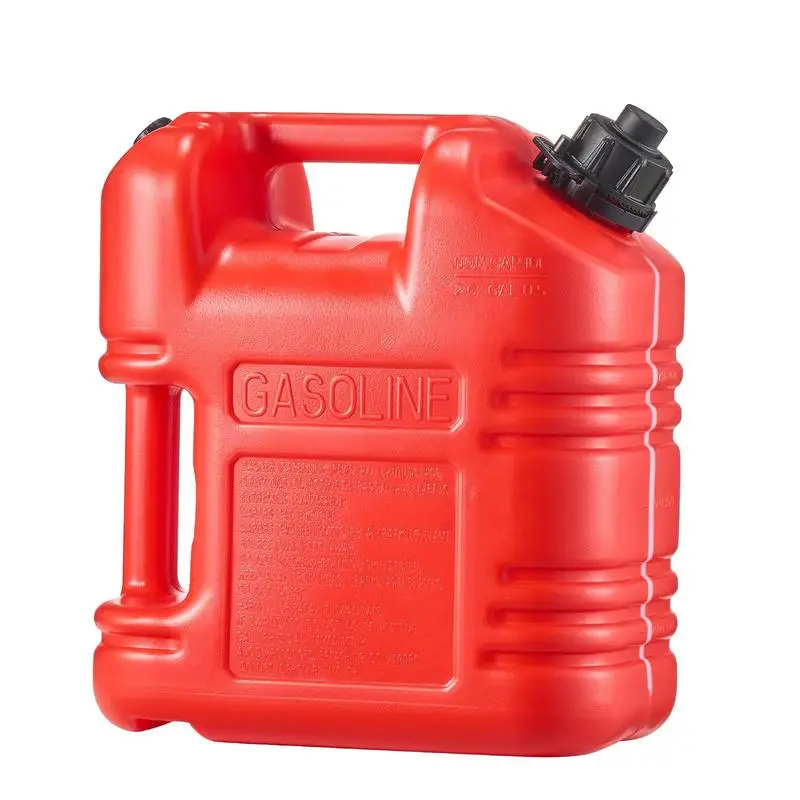 

Free Shipping-Fuel Container, 2.5 Gallon, Gas Tank with Spout & Clear Scale, 15 L/min Max Flow Rate, Secure & Leak-proof, Portab