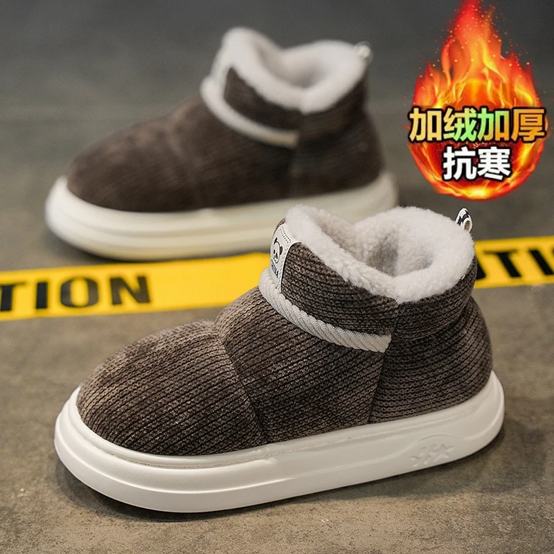 الشتاء الثلوج التمهيد جديد غامض الدافئة الرجال الراحة الأحذية في الهواء الطلق أزياء الأولاد أحذية بسيطة عدم الانزلاق النساء أحذية رياضية