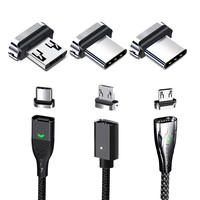 Magnetic Cable Adapter for FONKEN ANKNDO 4-Pin Magnetic Charger Cable Tips Magnet Connector for Micro USB Type C Cable