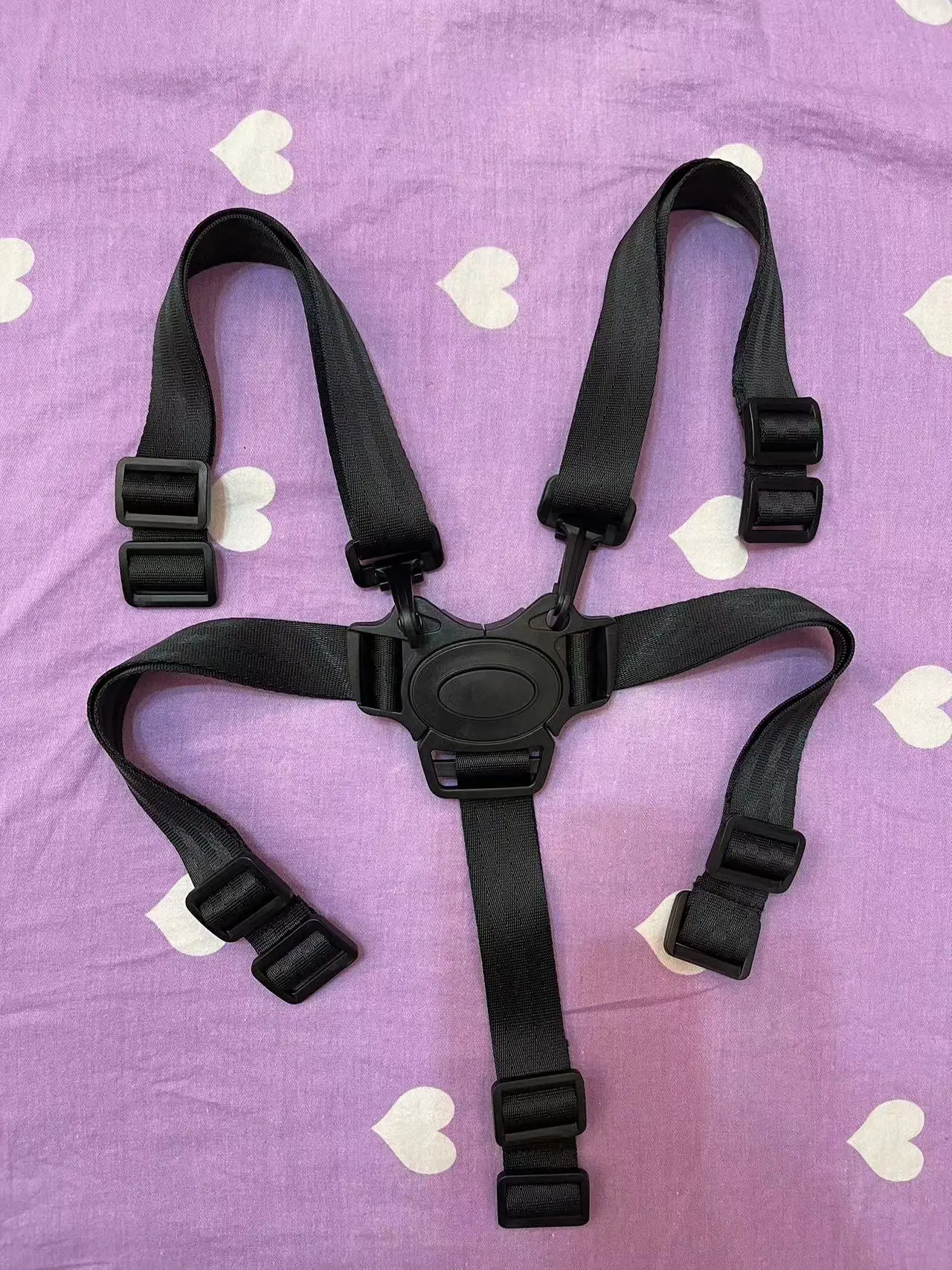 Ickle Bubba Discovery Unit kursi Kereta Bayi, Harness penuh, tali kursi tinggi pengganti 5 Titik