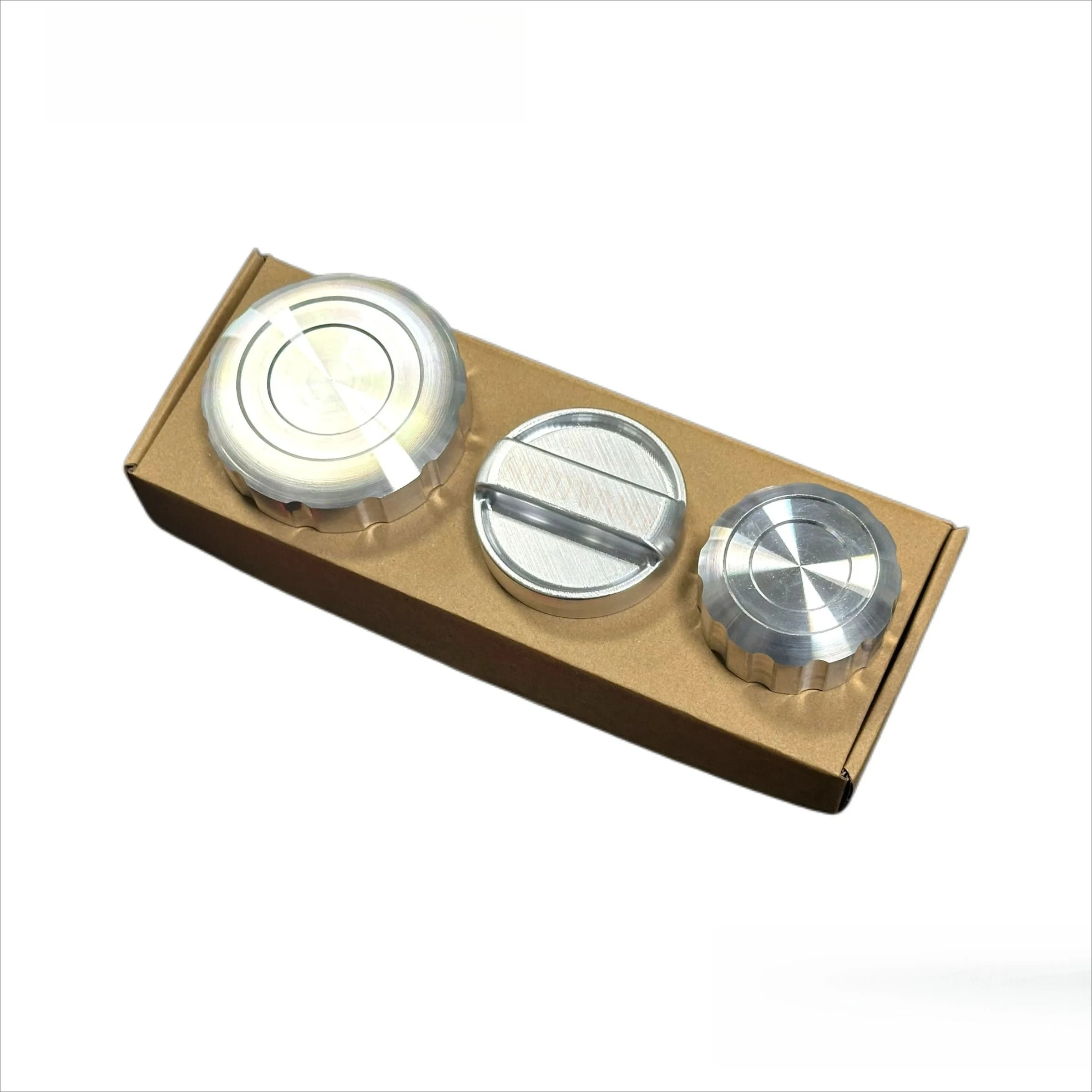 

OEM 3 Pcs in 1set Aluminum Radiator Expansion Tank Cap Coolant Reservoir Cap for BMW G80 G82 G87 G8X Etc