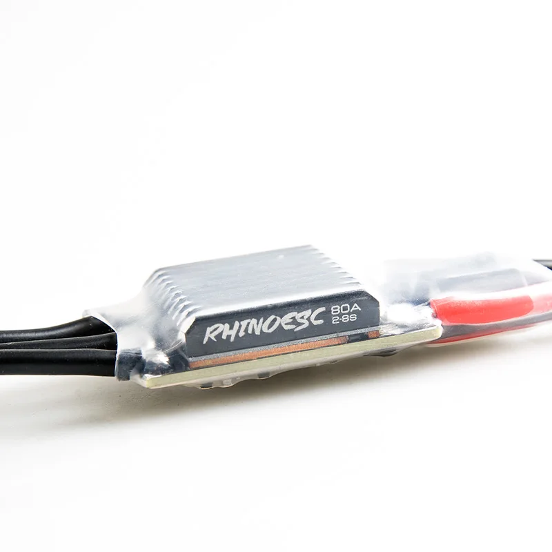 RhinoESC 미니 콤프 크롤러, ESC AM32 80A, 2-8S BEC, 5.2 ~ 8.2V 전자 속도 컨트롤러, RC 자동차용 USB 링크 1 개, 무료