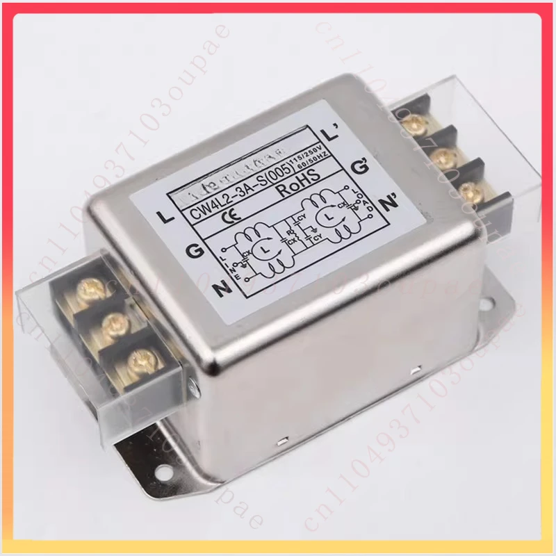 

Фильтр электромагнитных помех 220В для CW4L2-3 6 10 20 30 A -S(005) с вторичным винтовым креплением на клеммную колодку