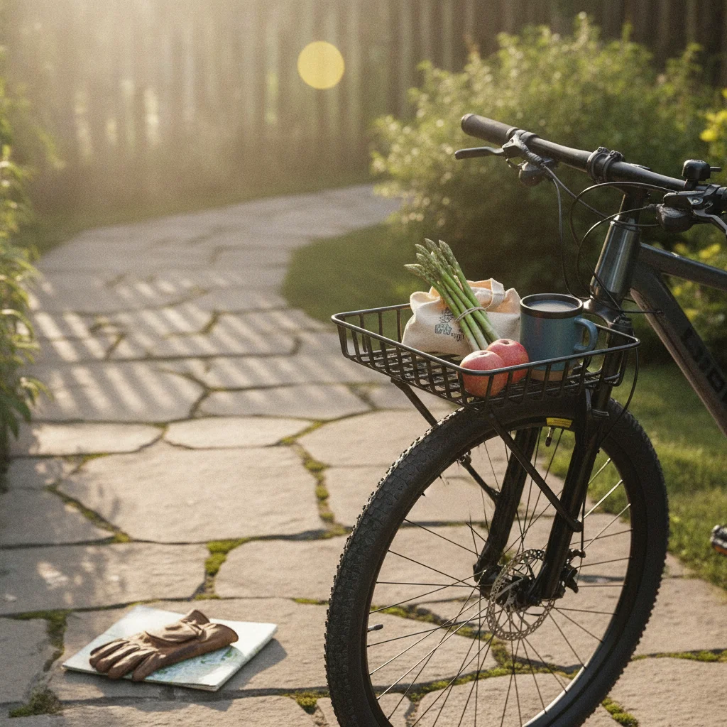 Cycling Commute Gear - アルミ製フロントバスケット 軽量自転車アクセサリー 高耐久性 耐候性 サイクルギア 都市通勤用