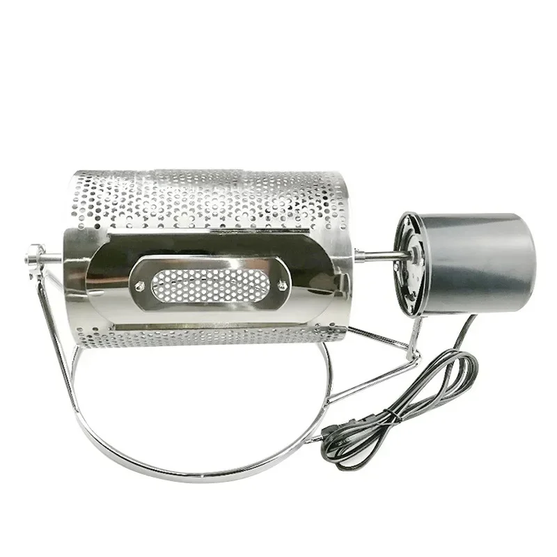 الفولاذ المقاوم للصدأ محمصة حبوب البن الصغيرة آلة الخبز الفول المنزل الكهربائية الفاكهة الجافة آلة القلي آلة القلي آلة الفول