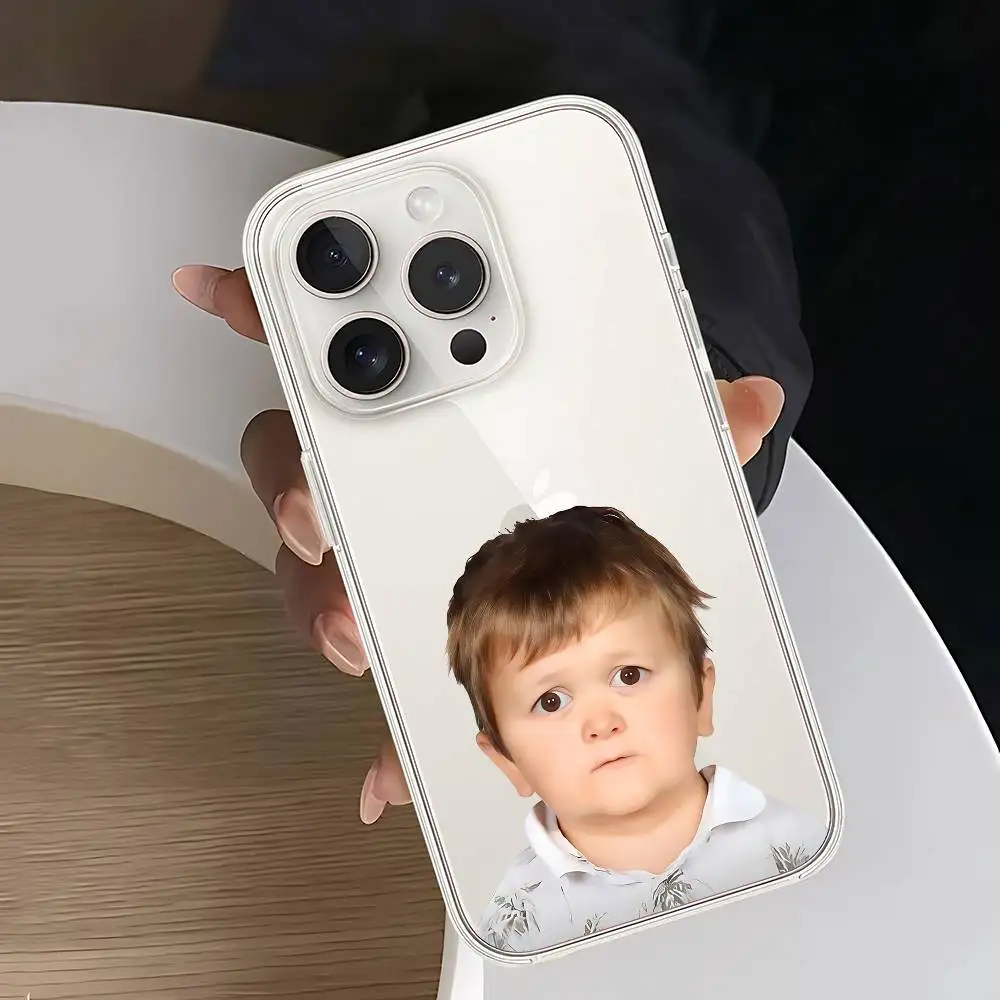 Funny Babaite Hasbulla Phone Case For iPhone 17 16 15 11 12 14 13 Pro Max Mini X XS XR 7 Plus SE 16E Air Shockproof Soft Cover