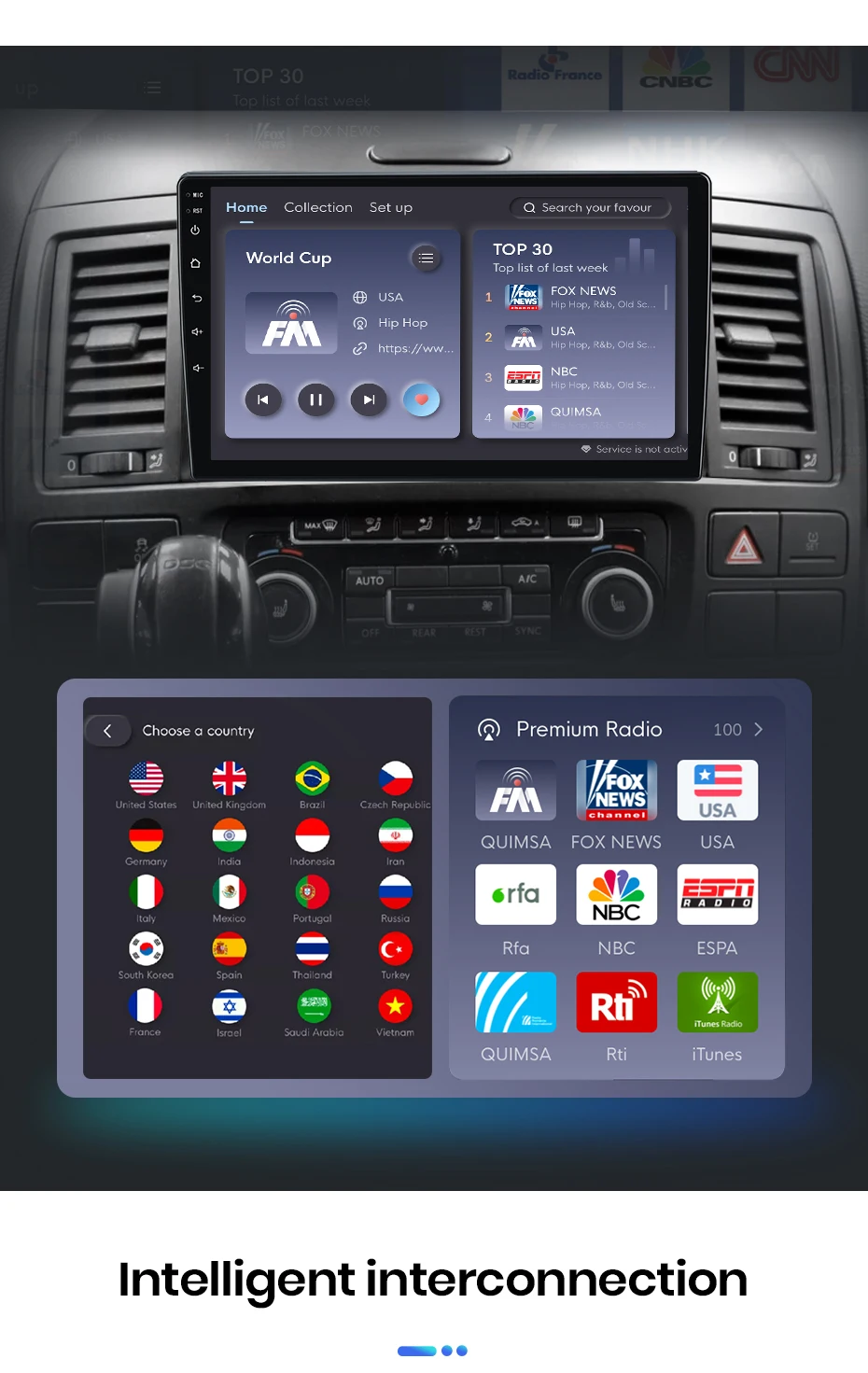 Junsun Autoradio für VW Multivan T5 Transporter 2003-2015 mit CarPlay, Android Auto, FM, RDS, DSP, BT, GPS-Navigation, Lenkradfernbedienung, HD IPS Touchscreen, Plug & Play Multimedia-Player, Freisprechfunktion, Original-Autostil-Haupteinheit – Detail 15