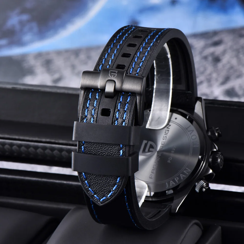 Pagani design Panda men's Quartz Watch Fashion Sapphire 10BAR Sports Speedometer Timetable Luminous Pointer watches for Men 2026 view 5