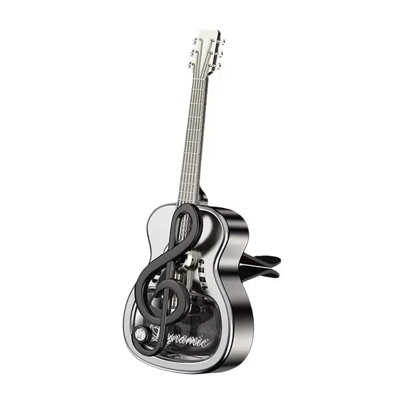 Diffuseur d'air pour voiture avec huile essentielle, parfum en forme de guitare, aromathérapie pour 