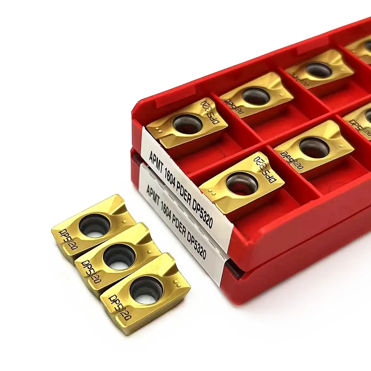 APMT1604 PDER DP5320 DP5420 твердосплавные вставки, большие R0.8, токарные инструменты по металлу, фрезерные инструменты из карбида вольфрама APMT 1604, режущие инструменты