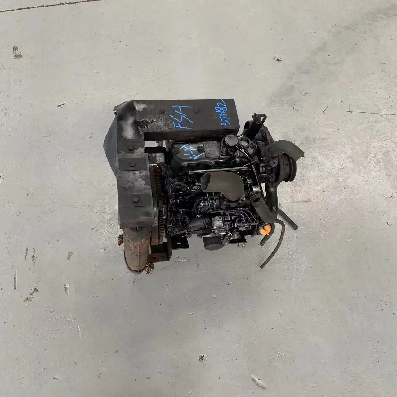 High Quality Used Diesel Engine For YANMAR 3TN82 3Cylinder Water Cooling Used-hand Engine Mechanical Fuel Injection Pump