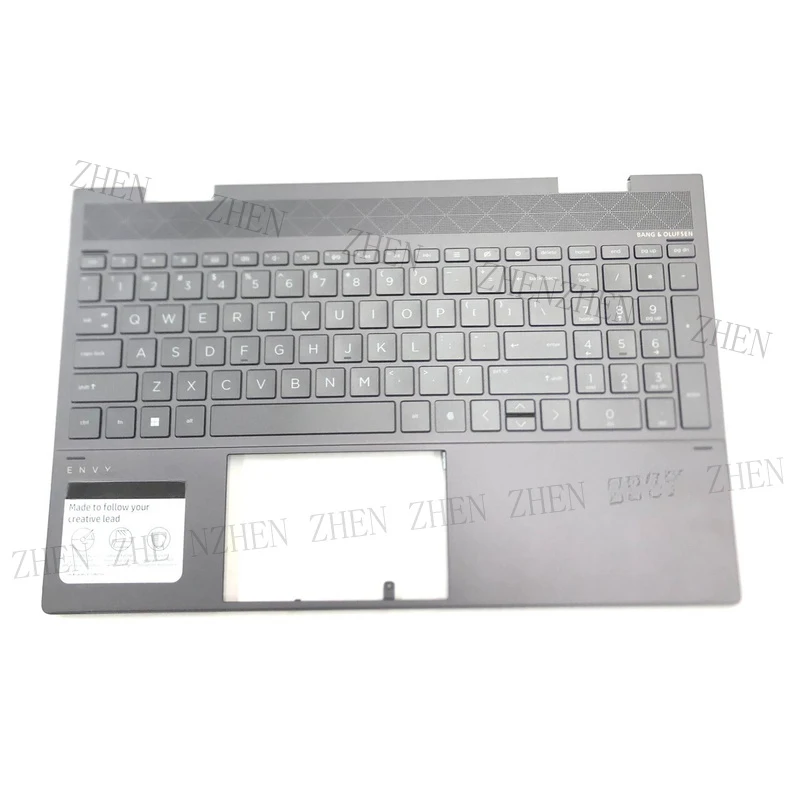 S+ Genuine for HP ENVY x360 Convertible 15-EE1093CL Palmrest Keyboard Black L93119-001