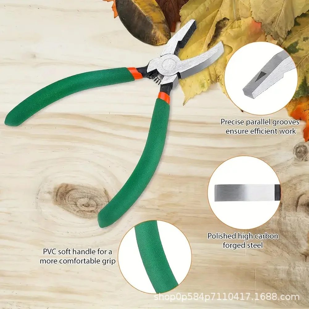 Mosaic Pliers Set Green 3 Tool Pliers Handheld 3 Cutting Heads For Glass Nipping And Craft Work Green Handheld Tool Kit
