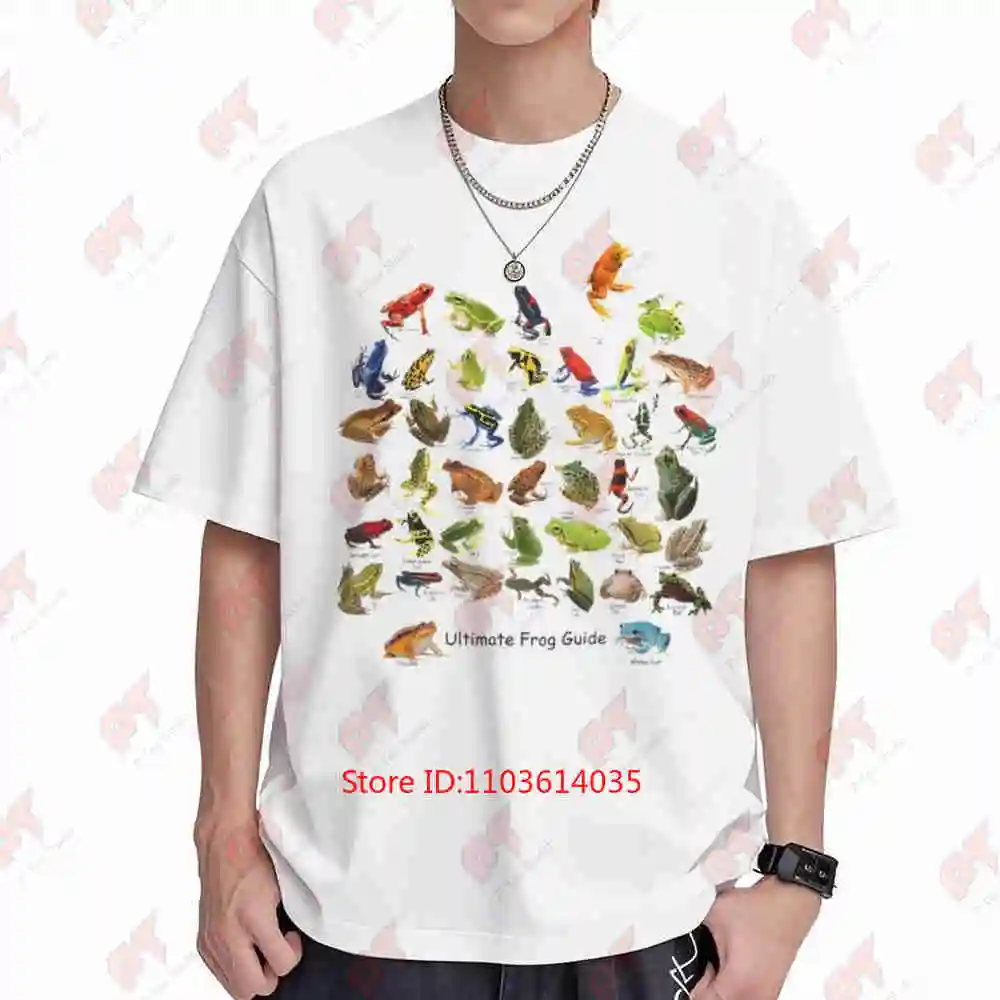 Ultimate Frog Guide Lover Short Sleeve Tee 100% Cotton T-Shirt