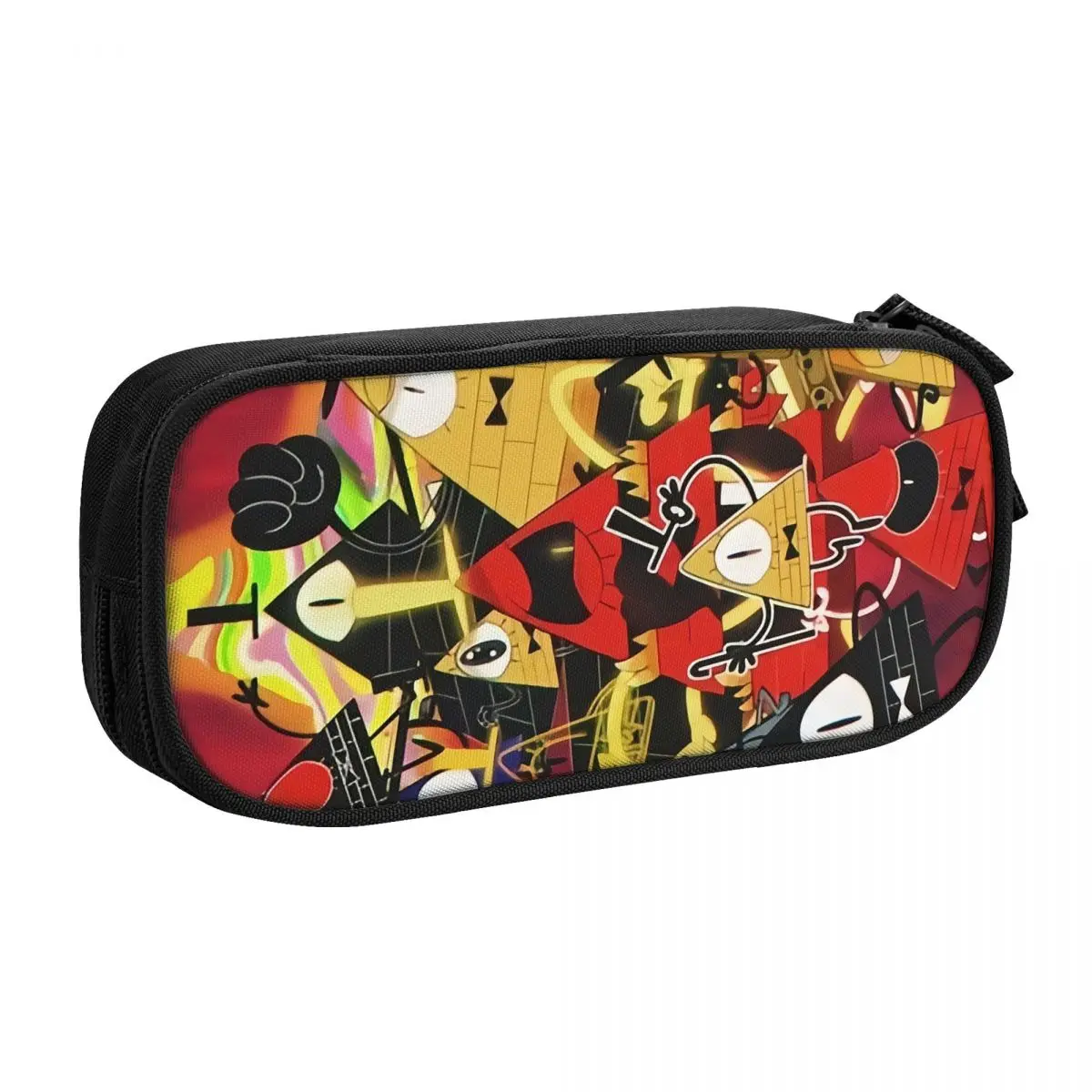 Custom Disney Anime Gravity Falls Pencil Cases for Boy Girl Big Capacity Pen Bag Box School Accessories
