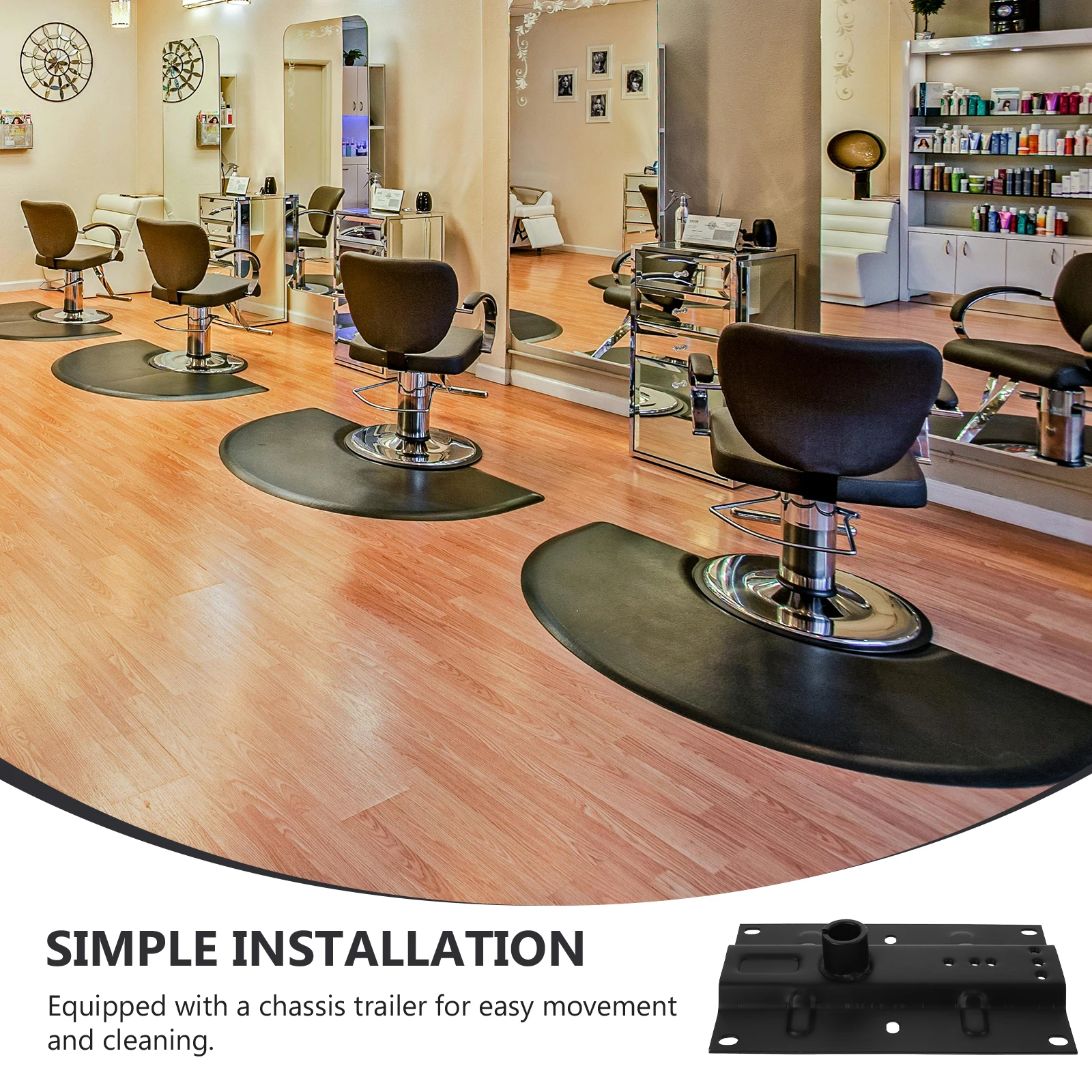 

Усиленное основание для парикмахерского кресла, сменная стабильная и прочная опора, запчасти и аксессуары для парикмахерских кресел