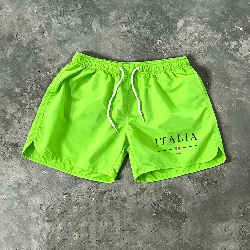 

Мужские шорты для фитнеса, бега, серфинга, велоспорта, пляжа, повседневные, спортивные, летние, модные, Италия 2026