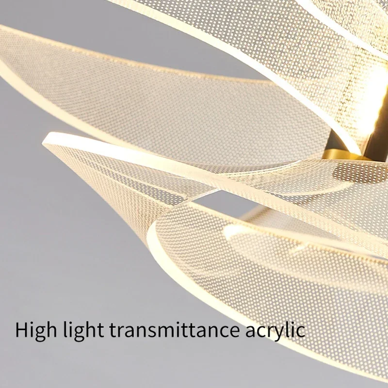 Modern Branches LED Ceiling Chandelier Metal Acrylic Ceiling Lamp Home Decoration Living Dining Room Bedroom Lighting Fixtures