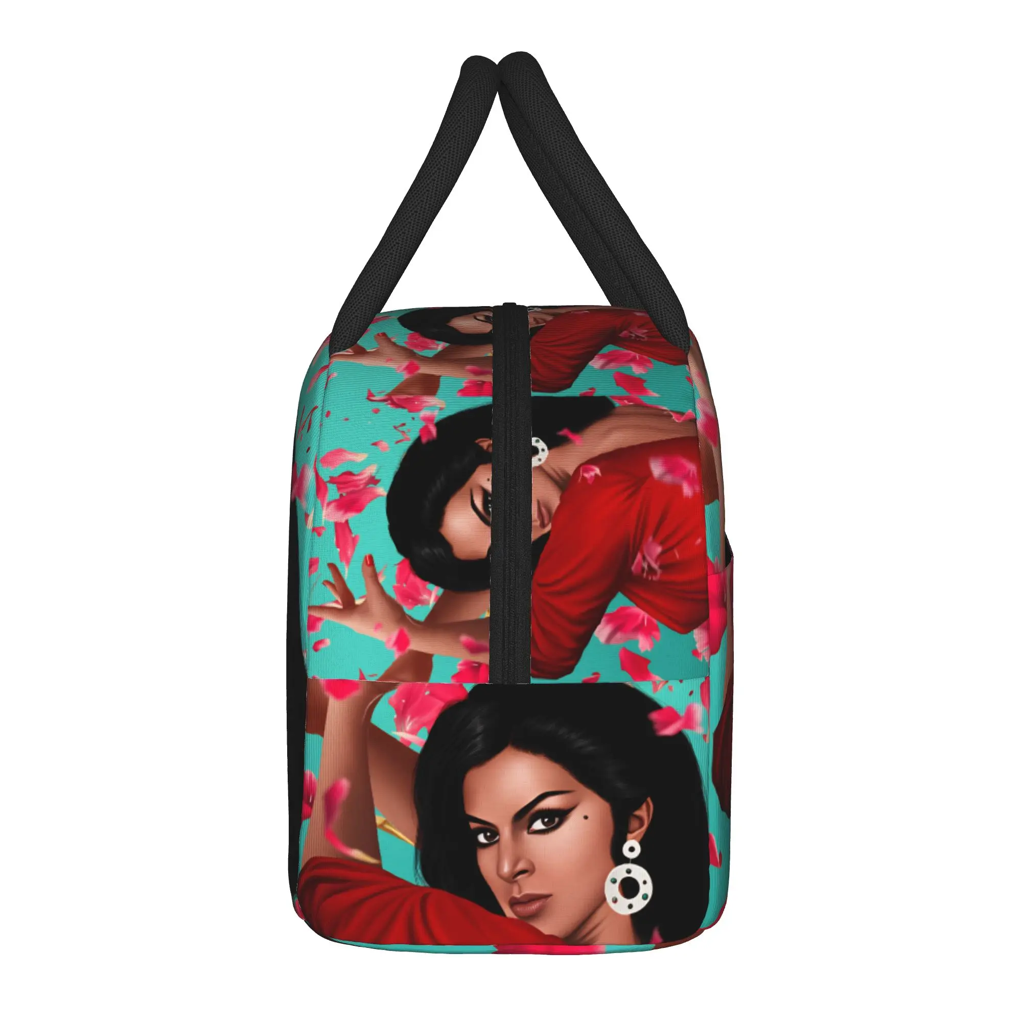 Lola Flores Spanish Dancer Lunch Bag For Adult Design Lunch Box Vintage Office Cooler Bag Portable Oxford Thermal Tote Handbags