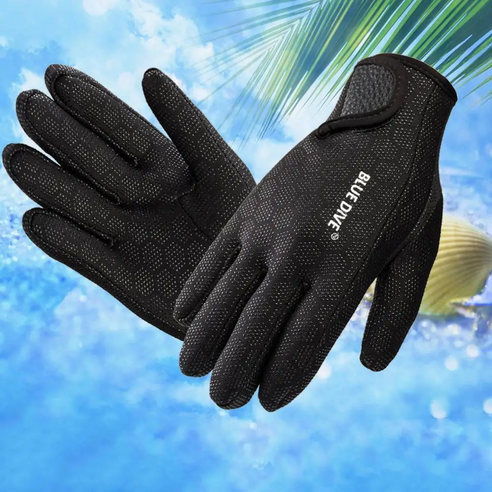 Water Gloves Adults Women Men Neoprene Gloves Warm Wetsuit Winter Gloves Anti Slip Spearfishing Gloves for Diving Surfing