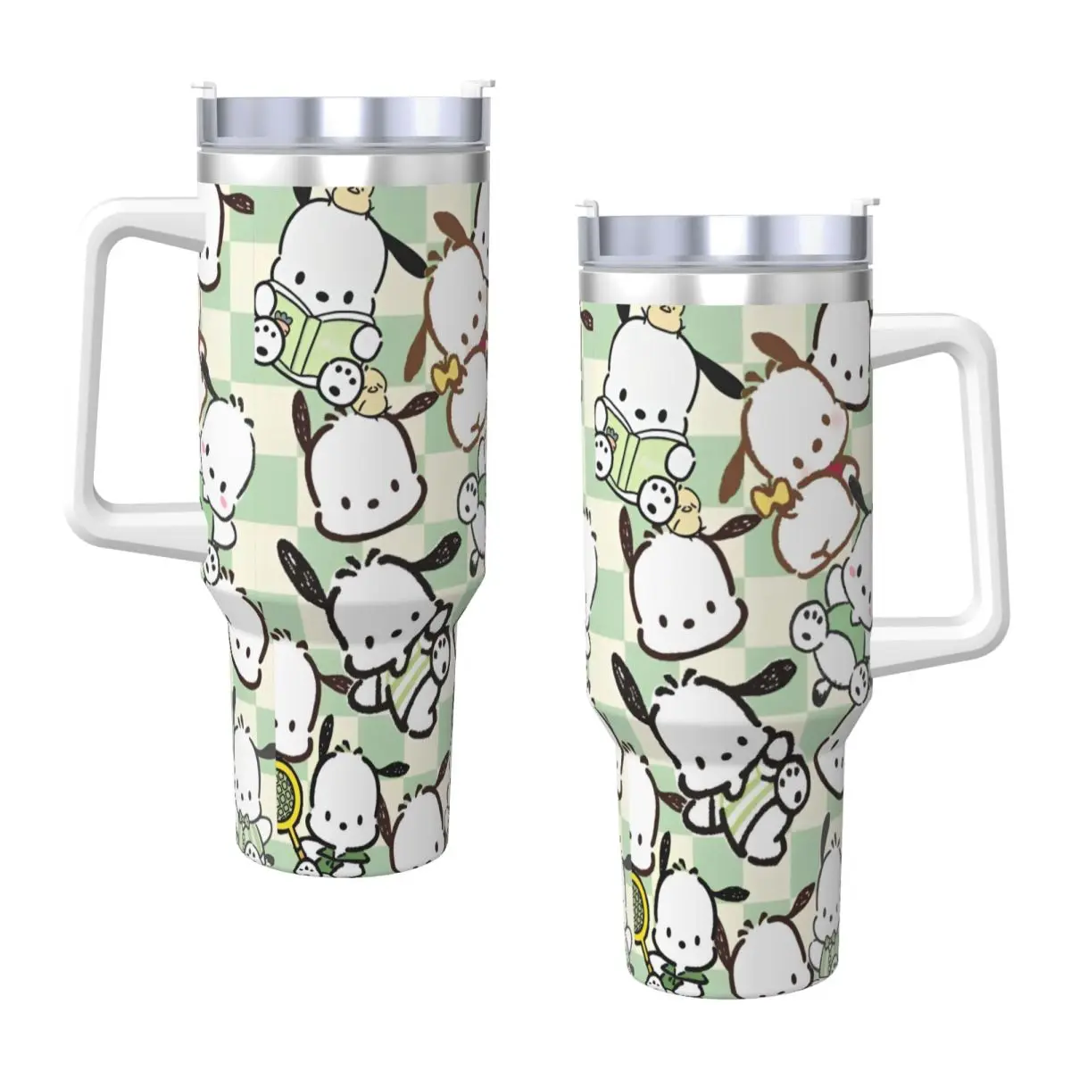 Stainless Steel Tumbler Pochacco Cartoon Dog Cute Thermal Mug Leakproof Cold and Hot Mugs Cup Camping Graphic Water Bottle