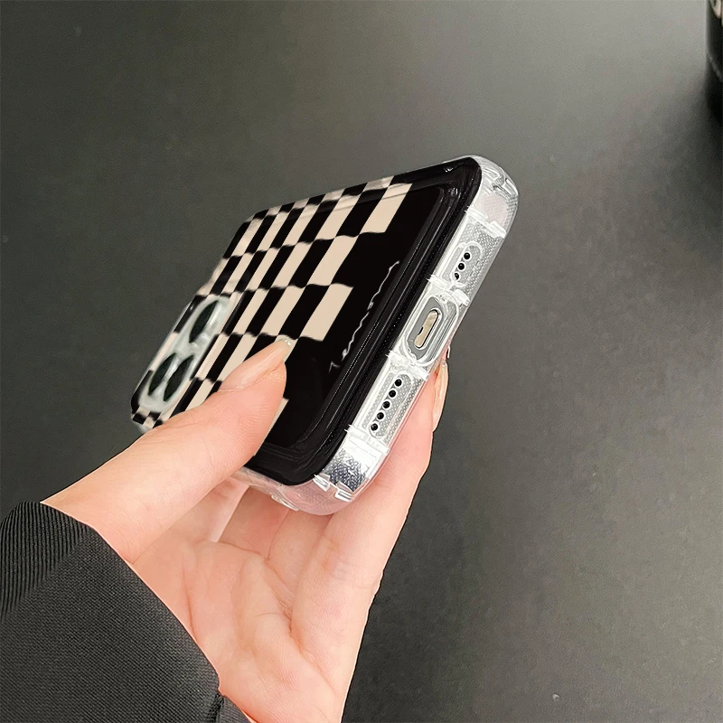 J1863 سقوط الوقاية نوع وسادة لسامسونج غالاكسي A14 A34 A54 A52 A51 A72 A73 A12 A32 A23 A42 حافظة لتقوم بها بنفسك لينة غطاء من البولي يوريثان